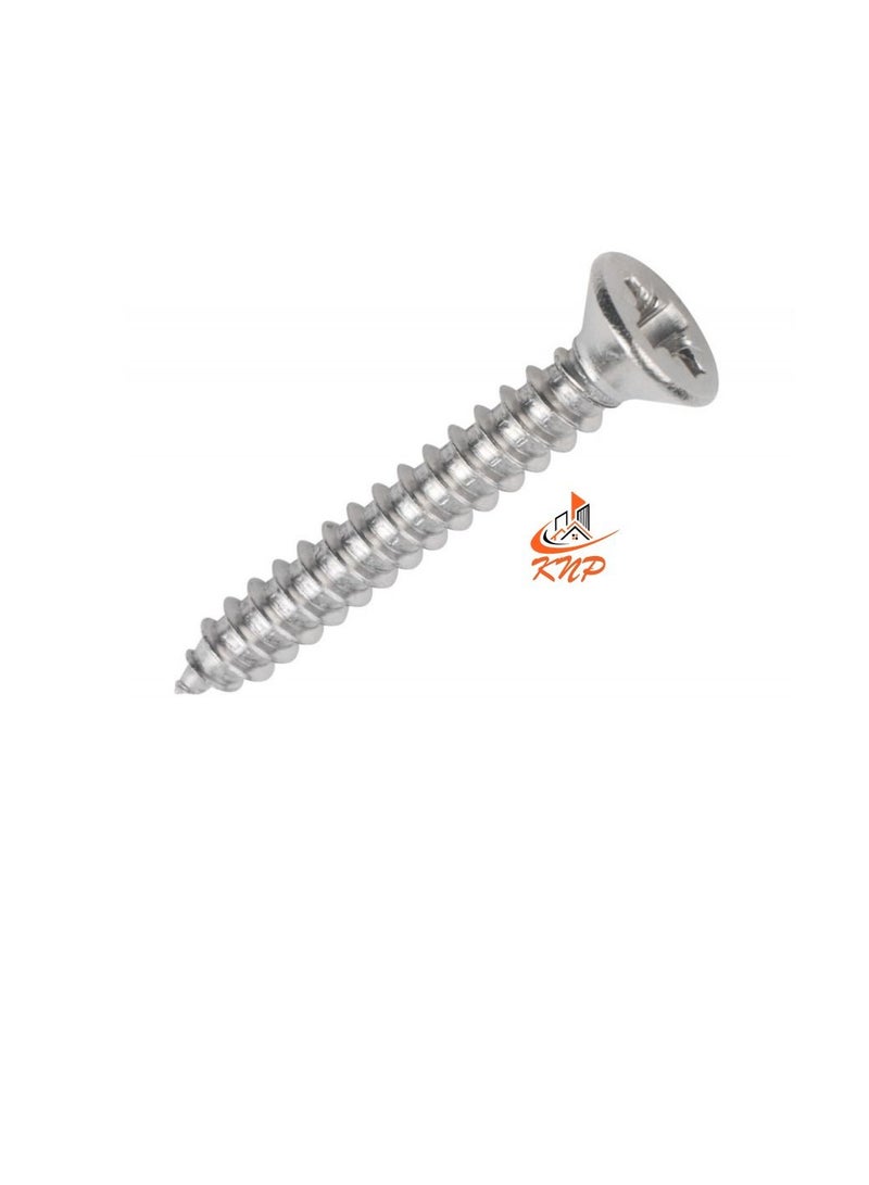 KNP Self Tapping CSK Head Screw 10 X 1-1/2" - Image 3