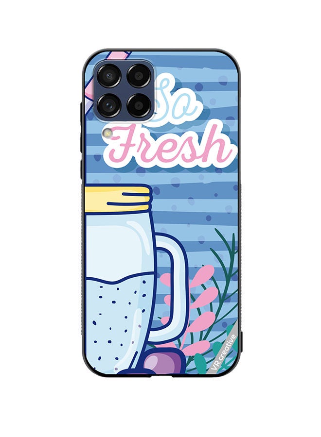VR CREATIVE Protective Case Cover For Samsung Galaxy M53 Refreshing Juice Design Multicolour - Image 1
