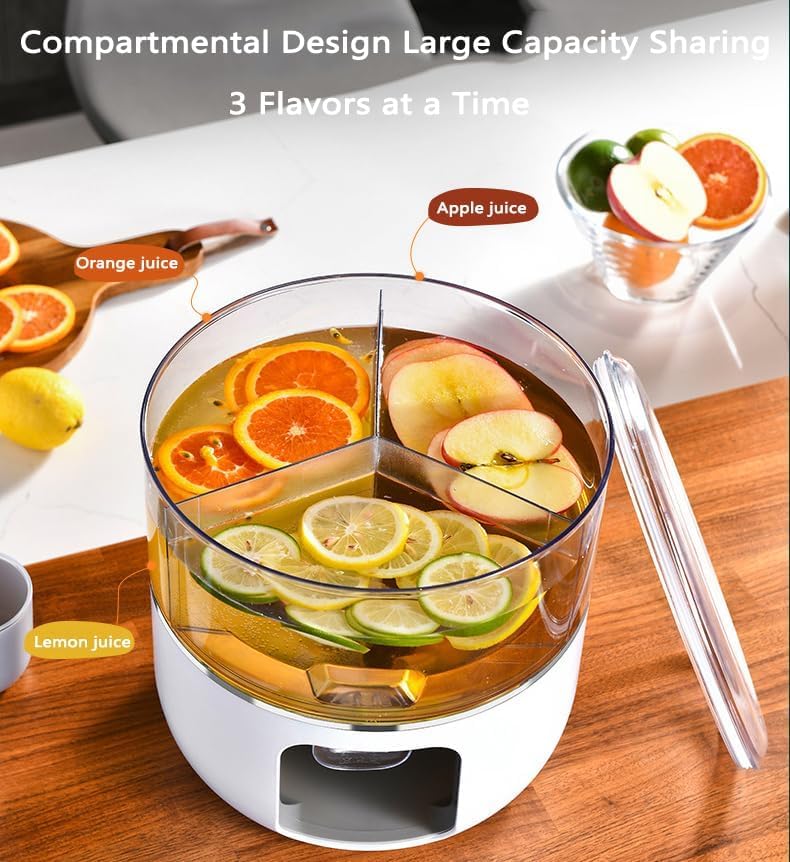 MAPPLE CREATION Beverage Dispenser 360 Rotatable Water Laundry Detergent or Drink Dispenser DIY Beverage for BBQ Picnic Pool Party Social Events Parties Family Gatherings - Image 2