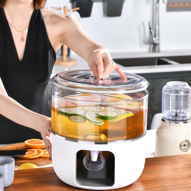MAPPLE CREATION Beverage Dispenser 360 Rotatable Water Laundry Detergent or Drink Dispenser DIY Beverage for BBQ Picnic Pool Party Social Events Parties Family Gatherings - Image 5