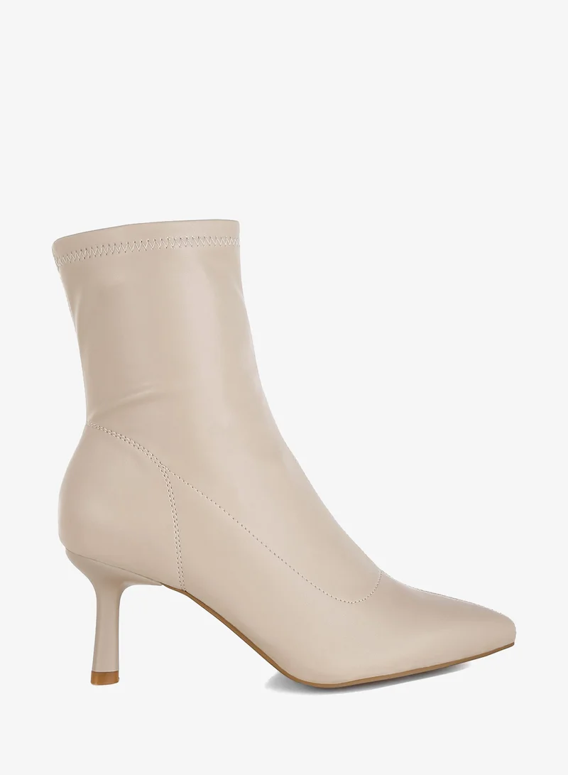 London Rag Stiletto Heel Sock Boots