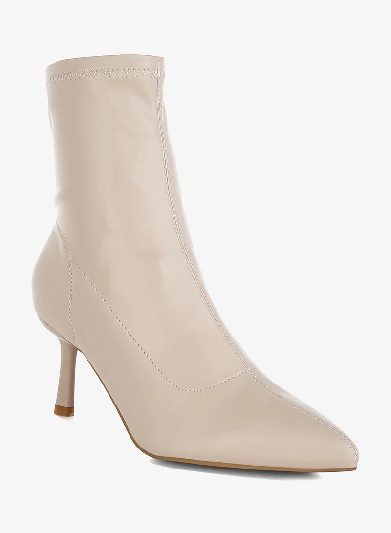 London Rag Stiletto Heel Sock Boots