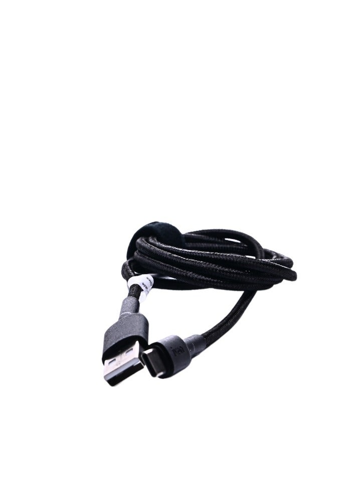 Ivon CA-106 USB-A to USB-C Cable 1200mm - Fast Charging & Data Transfer, 3A, Braided Wire - Image 4