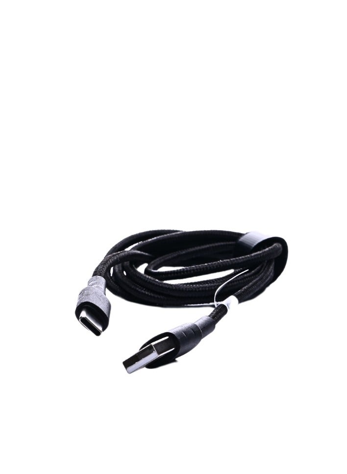 Ivon CA-106 USB-A to USB-C Cable 1200mm - Fast Charging & Data Transfer, 3A, Braided Wire - Image 3