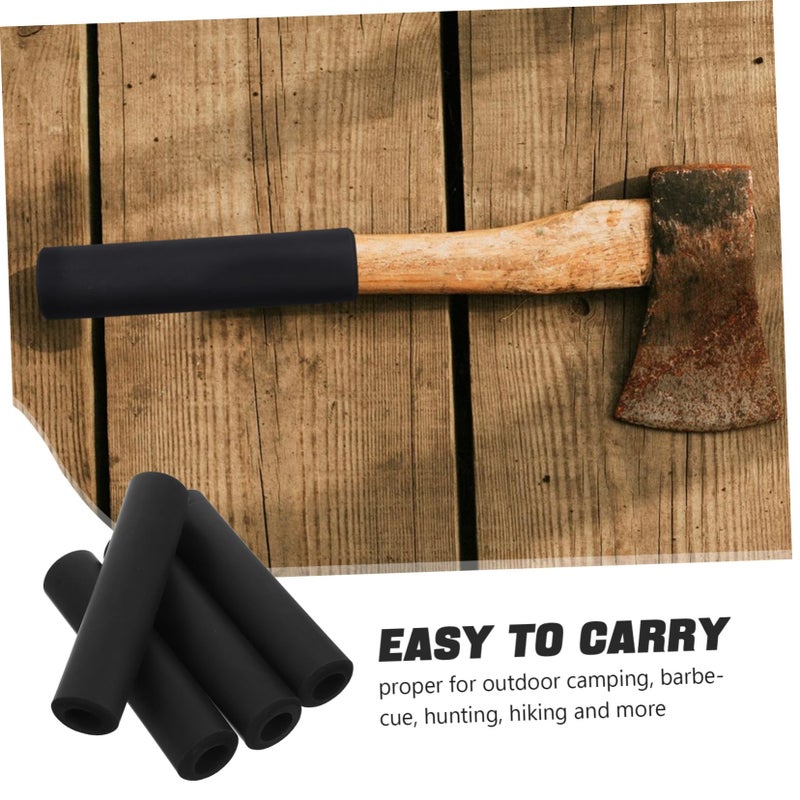 4 Pcs Shock Absorbing Axe Handle Grip Covers Portable Protective Sleeves for Outdoor Use - Image 4