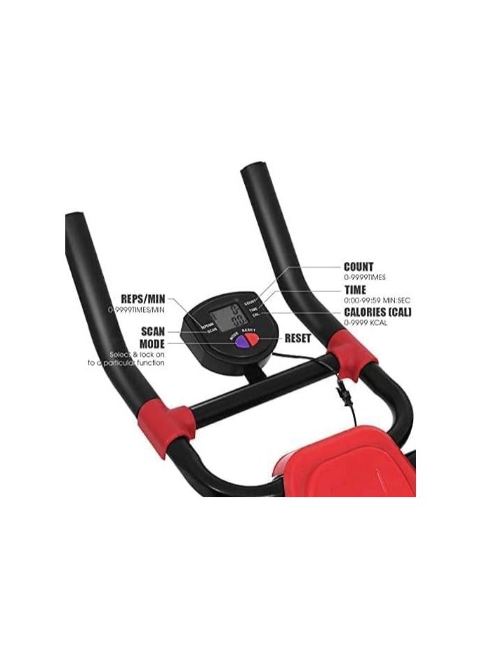 Vertical Shaper Fitness Equipment – Foldable Ab Machine for Home Gym, Adjustable Leg Extensions for Core Strength & Abs Workout - Image 4