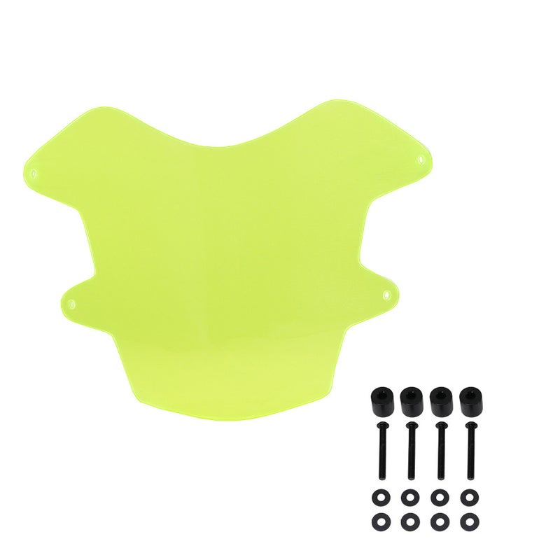 Motorcycle Headlight Protector Guard, Acrylic Motorcycle Headlamp Protective Guard Cover Impact with Mounting Screw for Tenere 700 2019‑Present - Image 1
