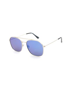 MADEYES Men's UV Protection Sunglasses EE24M128-6 - Silver/Black  - Image 1