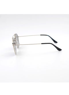 MADEYES Men's UV Protection Sunglasses EE24M128-6 - Silver/Black  - Image 3