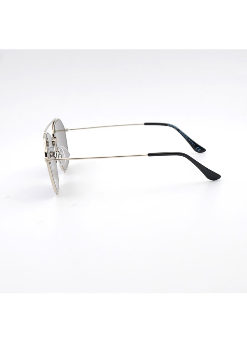MADEYES Men's UV Protection Sunglasses EE24M128-6 - Silver/Black - Image 3