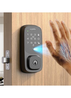 ARPHA SP300K Palm Recognition Keyless Entry Door Lock, WiFi Smart Lock for Front Door, Palm Recognition Front Door Lock Set, Built-in Wi-Fi Deadbolt, App Remote Control, Auto Lock, Support lexa  - Image 1