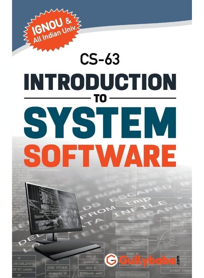CS-63 Introduction to System Software  - Image 1