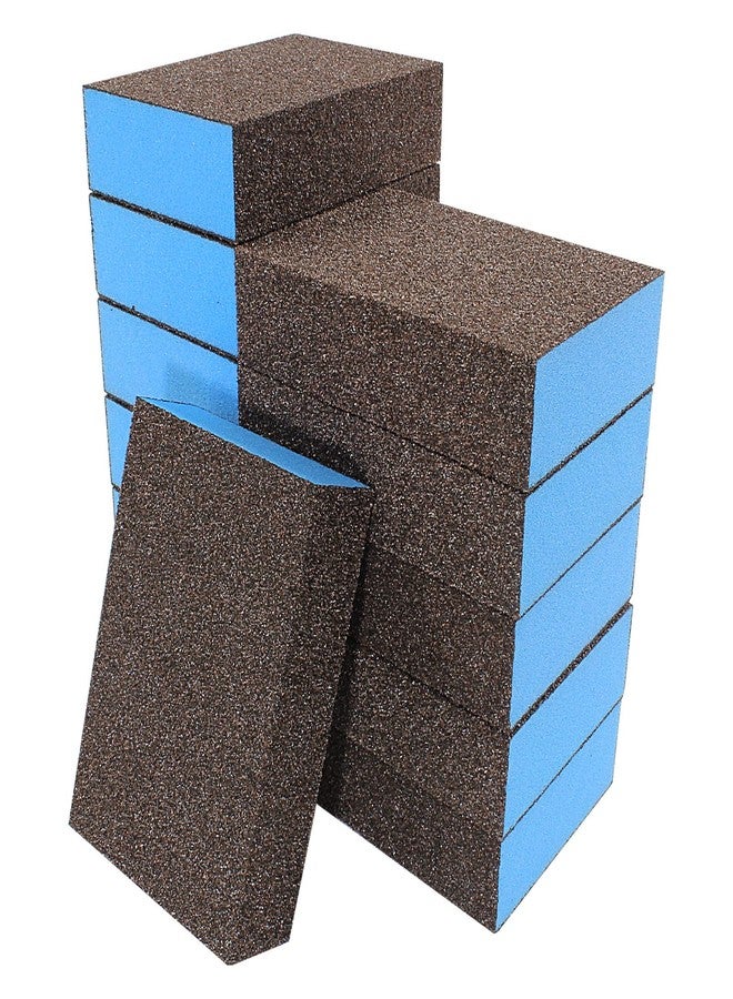 LifCratms 12Pcs Coarse Sanding Sponge 36 Grit, Wet Dry Sanding Block Sanding Sponge Metal Sandpaper Blocks for Drywall Wood Plastic Metal Furniture - Image 1