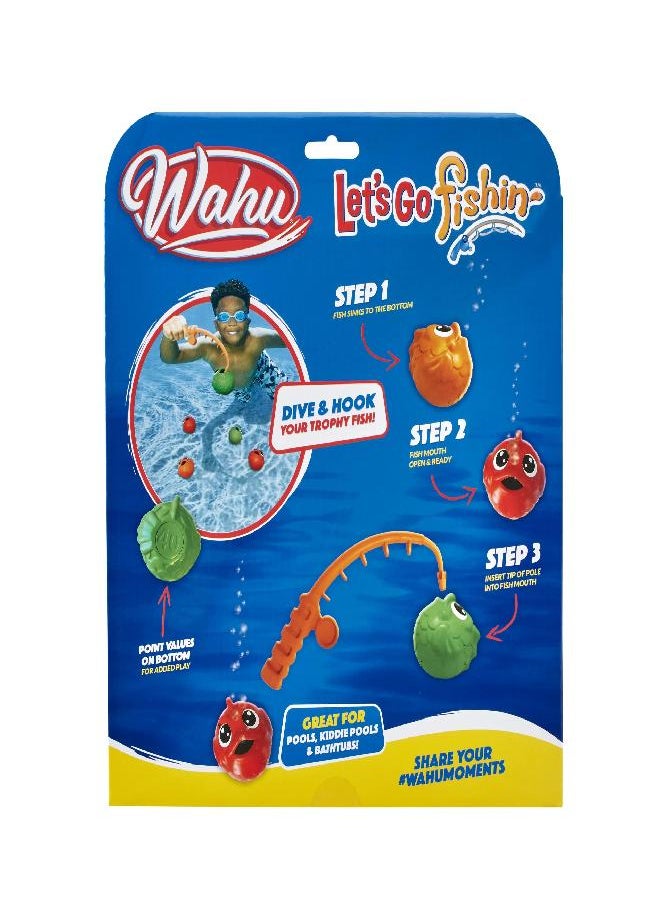 WAHU Let's Go Fishin' - Swimming Pool Toys and Bath Toy Set - Catch The Sinking Fish with The Fishing Pole - pzsku/Z125A7EB5CBD7F513AA74Z/45/_/1686916752/c0059bf1-1459-4d93-98f1-80acfd63c620