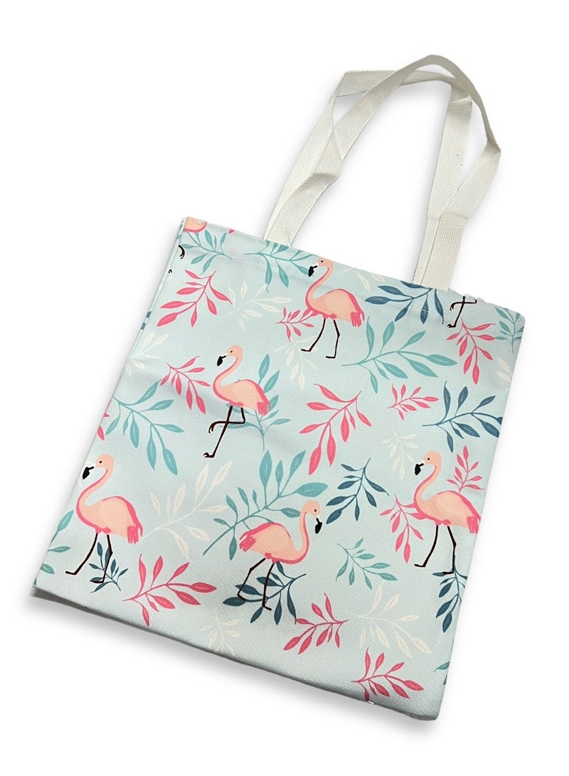 بارتي تايم حقيبة حمل كلاسيكية 33 * 36 سم حقيبة أزياء صديقة حقيبة حمل كلاسيكية 34 * 37 سم حقيبة أزياء صديقة للبيئة للمتسوقين توريد تصميم فلامنغوللمتسوقين توريد تصميم فلامنغو