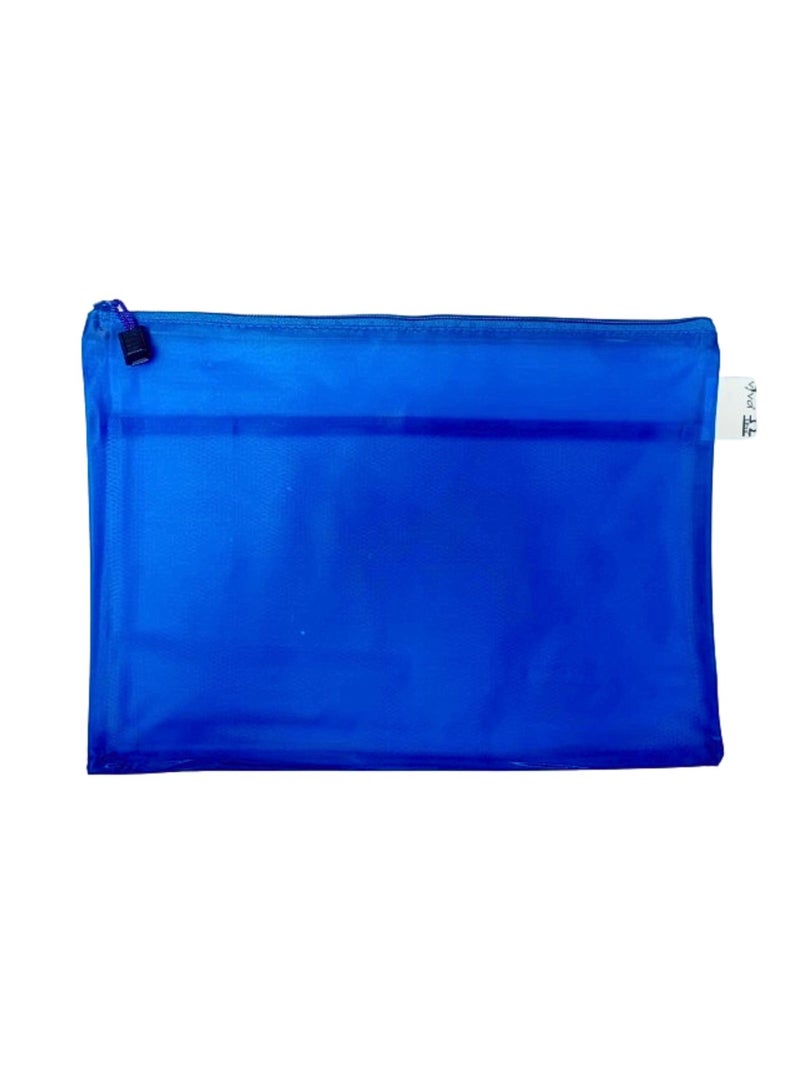 Libra Zipper Bag Fluoro B4 Blue - Image 1