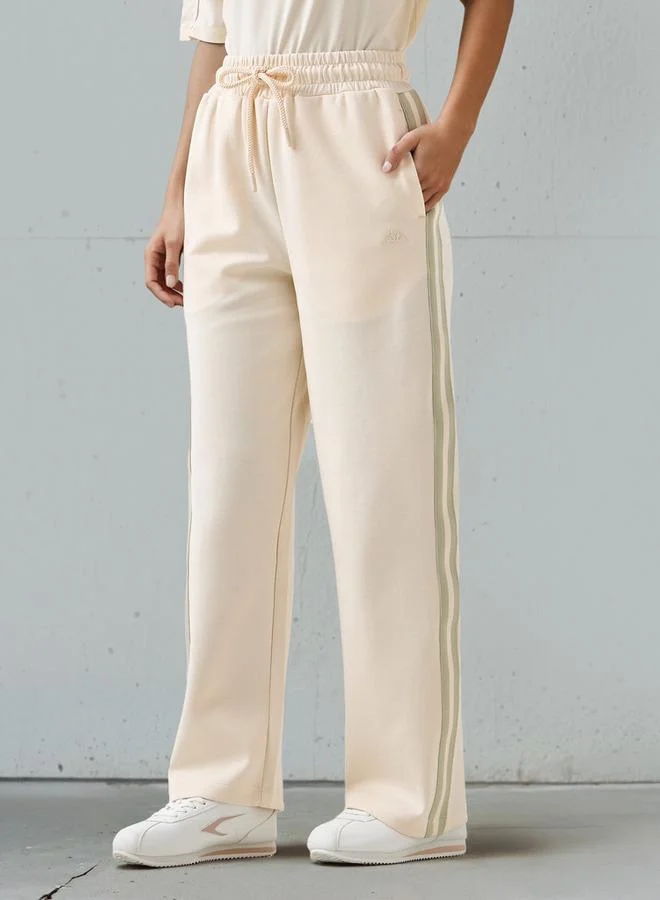 Kappa Kappa Women Track Pants with Tape Detail