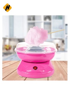 HuHa Electric DIY Sweet Cotton Candy Maker Portable Cotton Sugar Floss Machine Girl Boy Gift Children's Day Marshmallow Machine,Pink  - Image 2