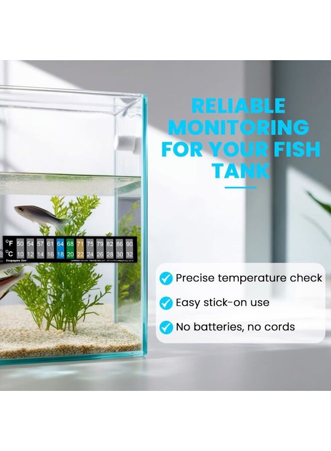 Propagate Pro Horizontal Stick On Thermometer Strip, Digital Temperature Display for Fermenting, Brewing, Wine, Beer, Kombucha or Aquariums. 50-90F (10-32C) Adhesive Sticker 10 Pack (10) - Image 5