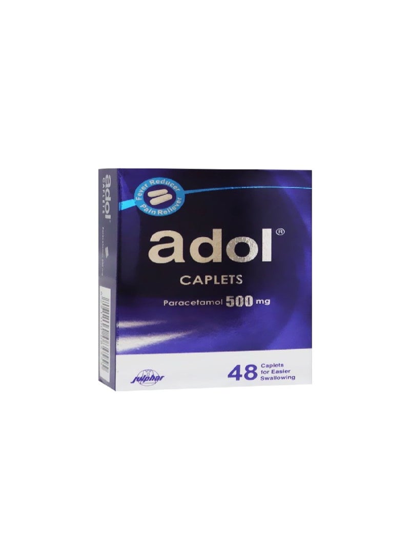 ADOL CAPLETS 500MG 48TAB