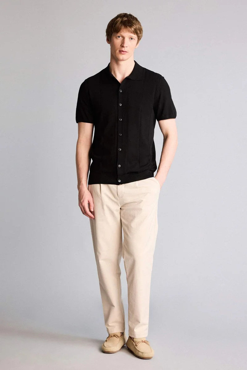 DeFacto Standard Fit Polo Collar Short Sleeve Polo T-Shirt