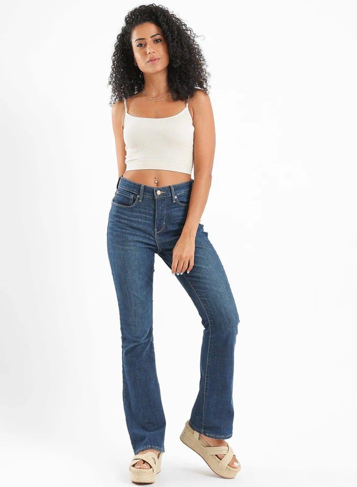 Carina Spaghetti Straps Cropped Top - Image 2