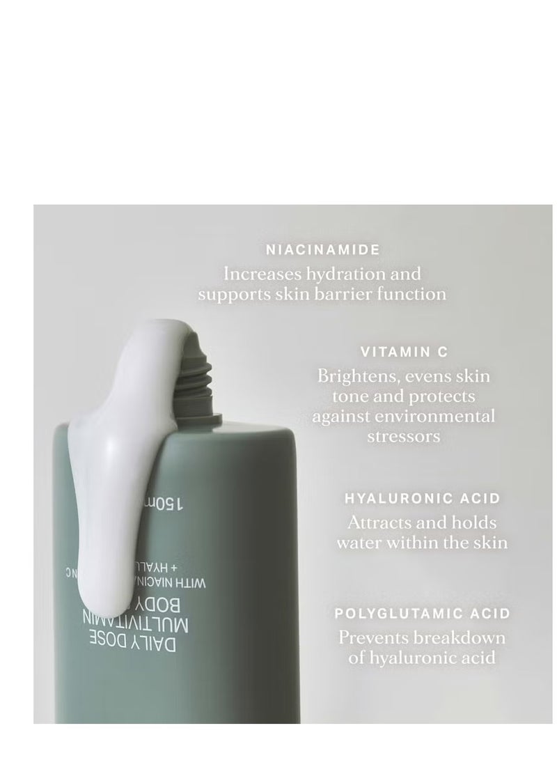 Alpha-H Daily Dose Multivitamin Body Serum with Niacinamide, Vitamin C + Hyaluronic Acid 150ml - Image 2