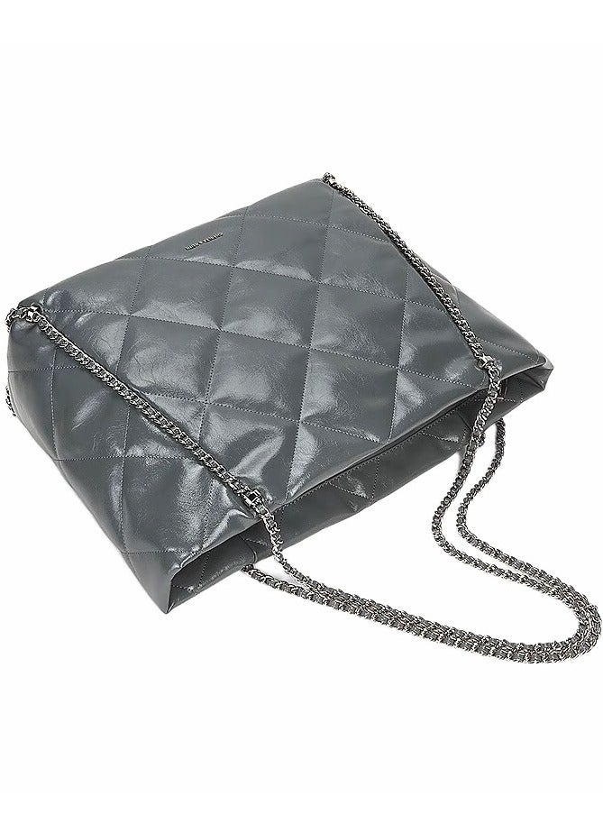 Charles & Keith charles  Keith Women's Bag Winter New Arrival Large Capacity Chain Shoulder Bag - Image 4