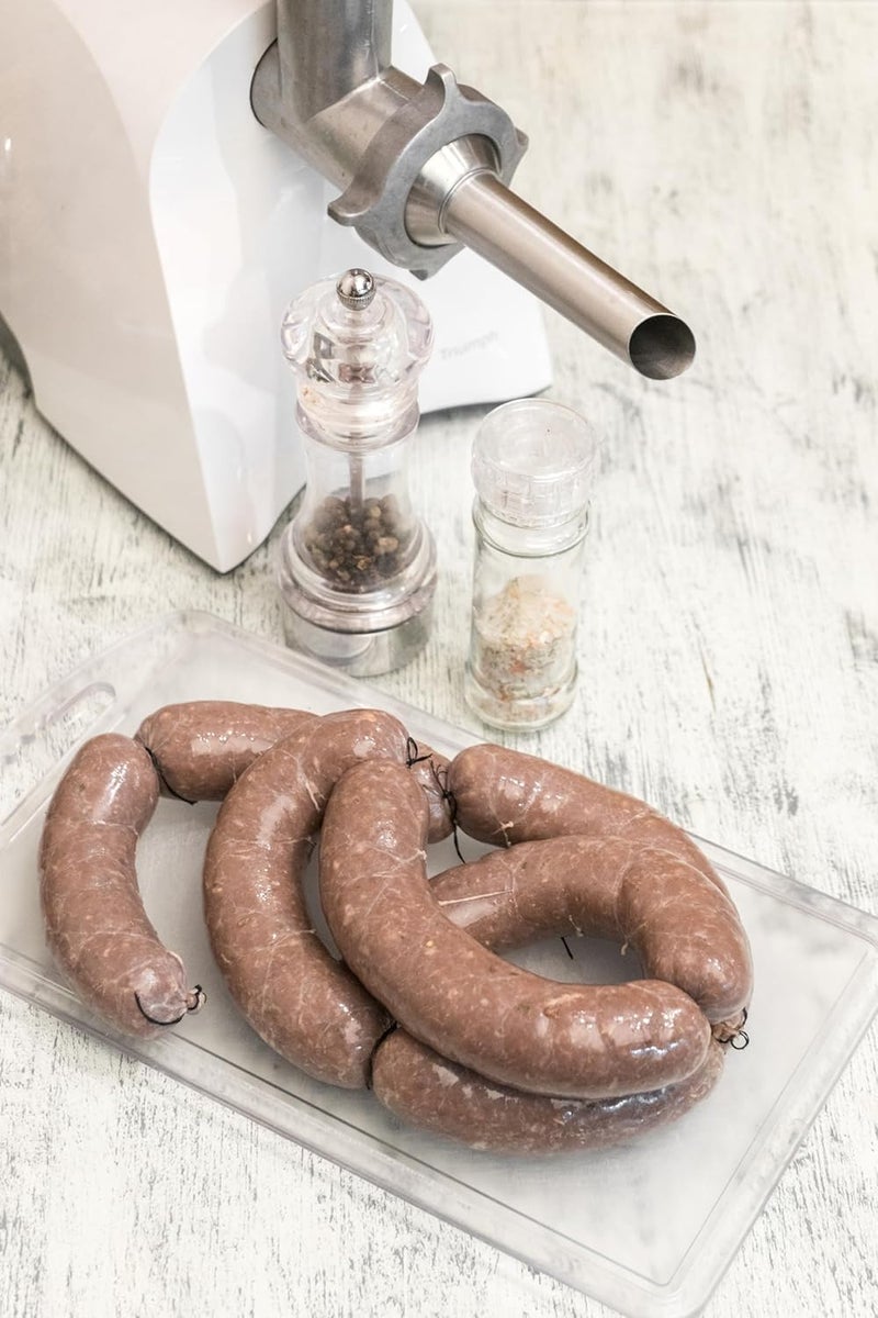 Tesor #22 Stainless Steel 2 Inch Meat Bag Filling Tube for Meat Grinder - Image 3