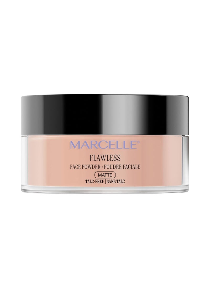 Marcelle - Marcelle Loose Setting Face Powder Medium Translucent TalcFree Mattifying Natural  Smooth Finish Flawless Complexion LongLasting Hypoallergenic FragranceFree CrueltyFree 194 Oz - Image 1