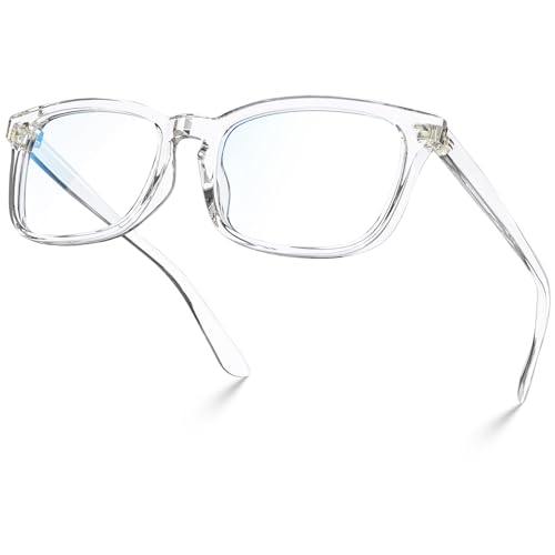VISOONE Blue Light Blocking Glasses Square with Anti Computer Glare for Gaming Women and Men MONTANA - Image 1