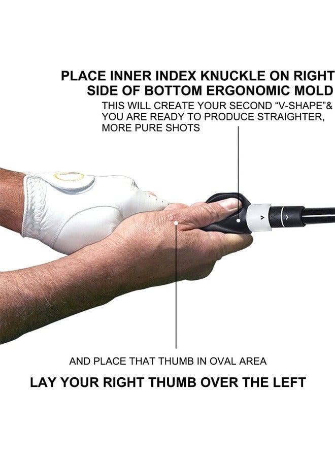 WooFree Golf Swing Trainer Attachment Training Grip Auxiliary Practice Teaching Aids - Image 4
