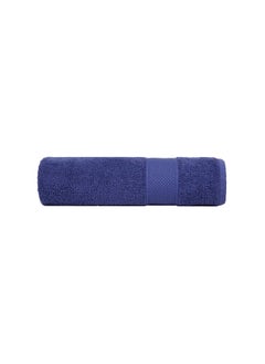 Trident Trident 100% Cotton Towels for Bath | Towels for Bath Large Size Bath Towel - Soft & Absorbent | 450 GSM | 1 Piece Bath Towel for Men/Women | Urban Comfort | 70 cms x 140 cms - New Navy  - Image 3