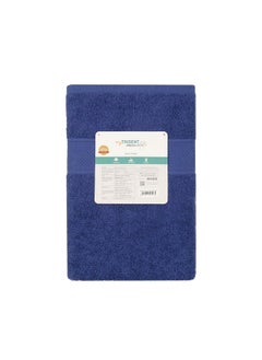 Trident Trident 100% Cotton Towels for Bath | Towels for Bath Large Size Bath Towel - Soft & Absorbent | 450 GSM | 1 Piece Bath Towel for Men/Women | Urban Comfort | 70 cms x 140 cms - New Navy  - Image 4