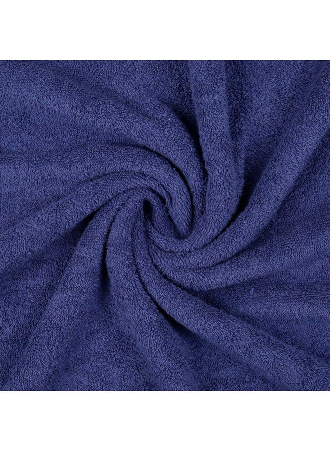 Trident 100% Cotton Towels for Bath | Towels for Bath Large Size Bath Towel - Soft & Absorbent | 450 GSM | 1 Piece Bath Towel for Men/Women | Urban Comfort | 70 cms x 140 cms - New Navy - Image 5