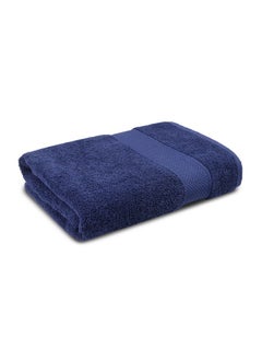 Trident Trident 100% Cotton Towels for Bath | Towels for Bath Large Size Bath Towel - Soft & Absorbent | 450 GSM | 1 Piece Bath Towel for Men/Women | Urban Comfort | 70 cms x 140 cms - New Navy  - Image 1
