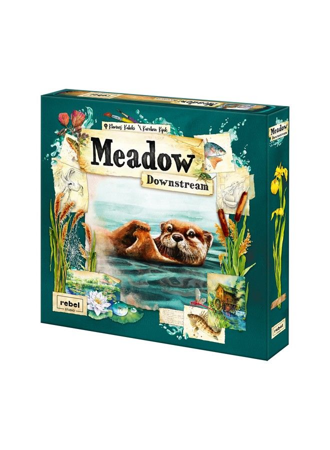 Rebel توسعة لعبة لوحية ميدو داونستريم ؛ لعبة استراتيجية ؛ لعبة مغامرة ؛ لعبة طبيعة ؛ لعبة لوحية ممتعة للعائلة للبالغين والأطفال ؛ للأعمار 10+ ؛ 1-4 لاعبين ؛ متوسط وقت اللعب 60-90 دقيقة ؛ صنع بواسطة ريبيل - Image 1