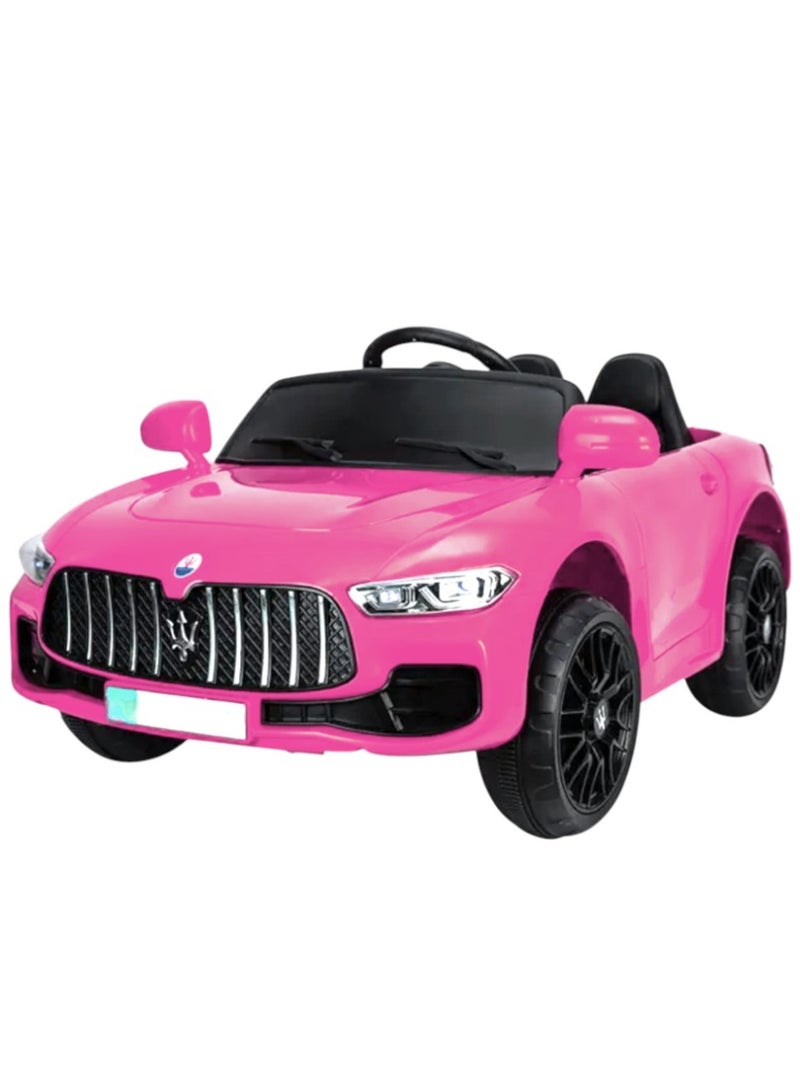 سيارة ركوب تعمل بالبطارية القابلة لإعادة الشحن للأطفال للقيادة، سيارة رياضية، سيارة كبيرة للأولاد والبنات من عمر 2 إلى 5 سنوات