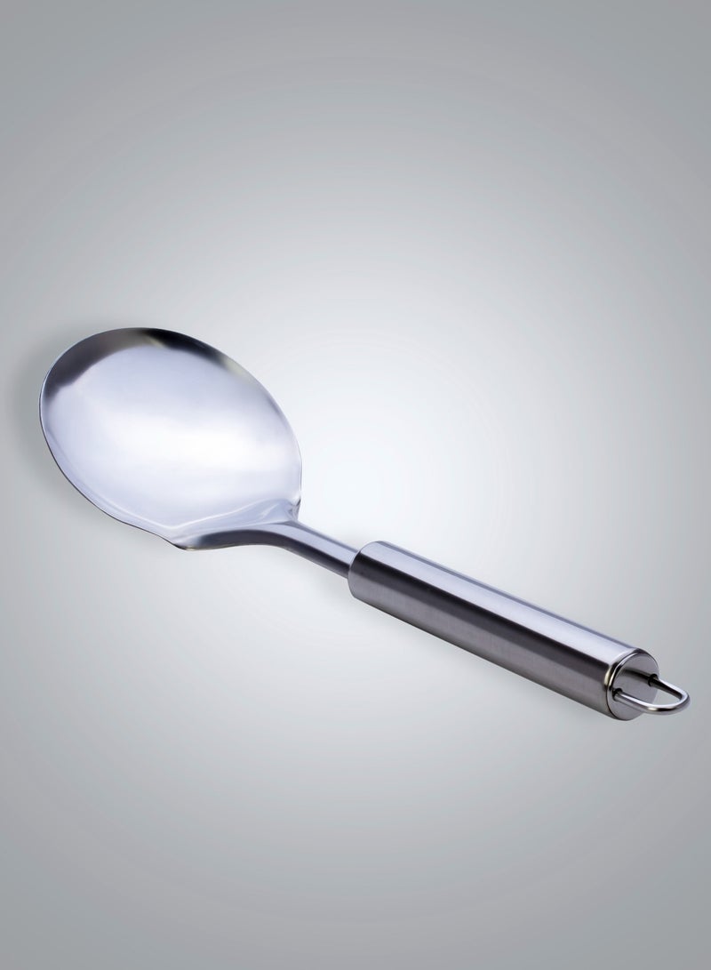 Cuisine Art Stainless Steel Rice Spoon with Durable Hanging - Image 1