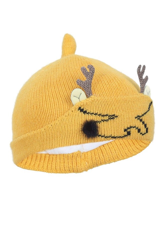 FabSeasons Kids Winter Skull Cap for Boys & Girls (2-5 Years), Covers Entire Ears for Better Protection from Cold - Image 5