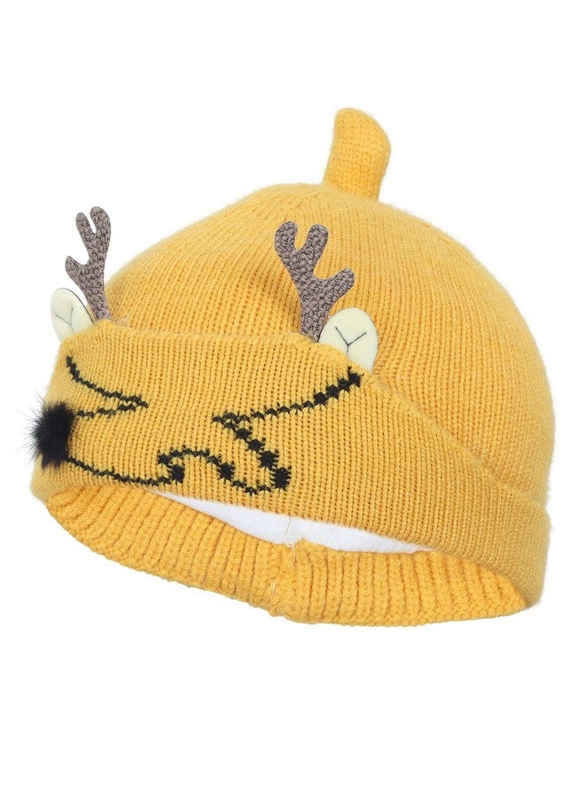 FabSeasons Kids Winter Skull Cap for Boys & Girls (2-5 Years), Covers Entire Ears for Better Protection from Cold - Image 2