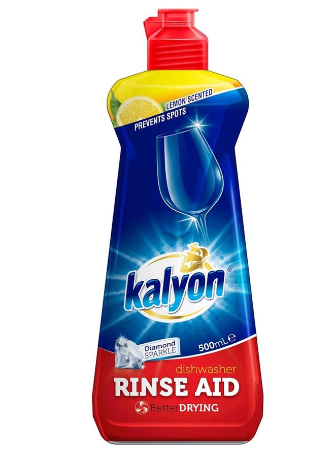 kalyon Dishwasher Rinse Aid Lemon Scented 500ml