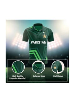 PRINTSHOP4ME Pakistan Cricket Combo–T-Shirt,Cap,Scarf&Hand Fan For Celebrations Match Days&Events  - Image 3