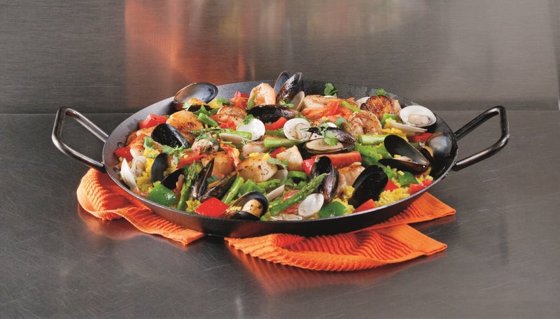 Lodge Pre-Seasoned Carbon Steel Skillet - Use in the Oven, on the Stove, on the Grill, or Over a Campfire - 15 Inch - Image 2