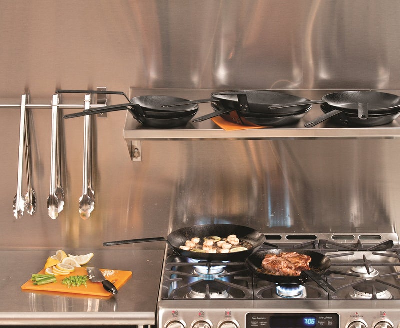 Lodge Pre-Seasoned Carbon Steel Skillet - Use in the Oven, on the Stove, on the Grill, or Over a Campfire - 15 Inch - Image 5