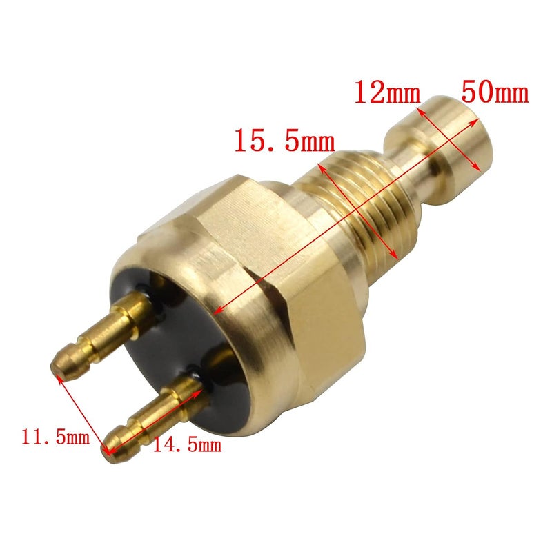 AHL Water Temperature Sensor Compatible with Honda VF750C V45 Magna 1982-1983/KAWASAKI KLF400B Bayou 1993-1999/KSV700 KFX700 2004-2009/KVF400 Prarie 1997-2002 - Image 3