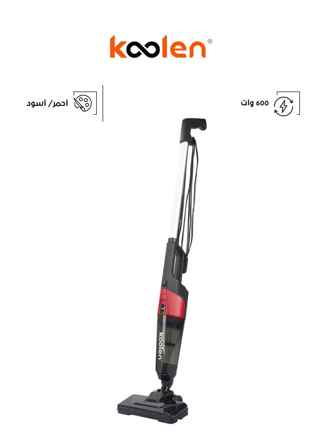 KOOLEN Handheld Vacuum Cleaner 600 W 806103001 Black/Red - Image 1