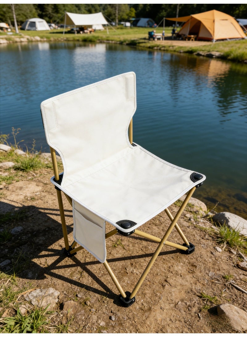 Camping conductor's chair, portable folding chair, suitable for outdoor camping at the beach, fishing, travel, picnics, lawns, and concerts. - Image 4