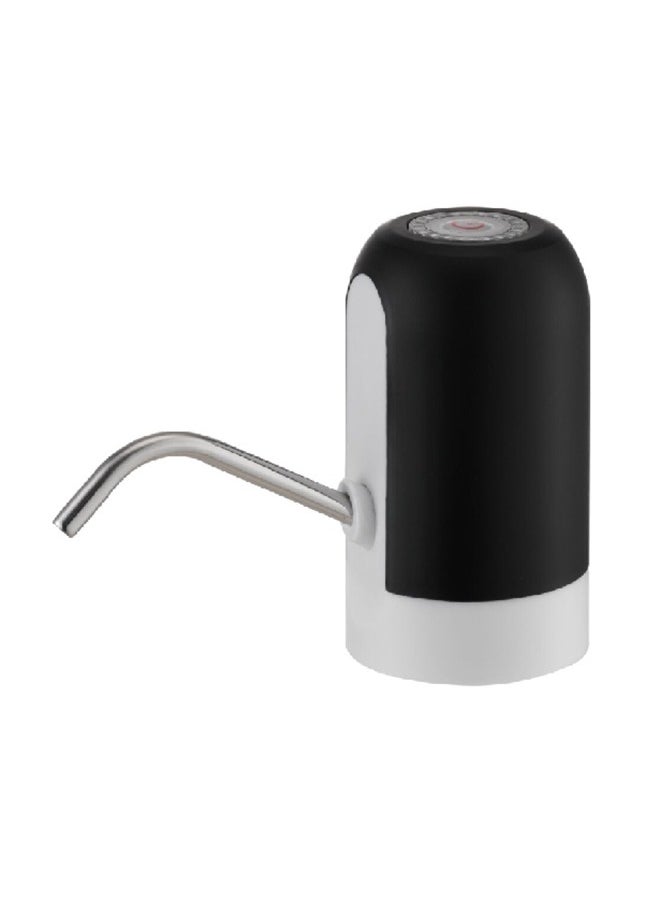 NEWSTAR - 1200mAh Automatic Water Bottle Pump Black and White 8 x 8.3 x 13.8 cm S801 - Image 1