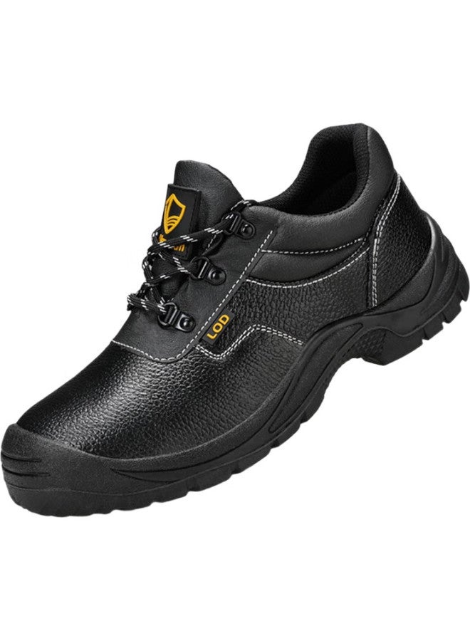 Blue Gull Shield Blue Owl Shield Safety Shoes For Men, Winter Steel Toe Cap, Puncture-Resistant Cowhide, Wear-Resistant, Waterproof, Safety Work Functional Shoes D201 43 - Image 2